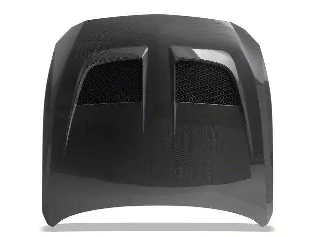 New Carbon Fiber Hood Bonnet for Mustang GTD 2024-2025 Bolt-On White Hood Cover